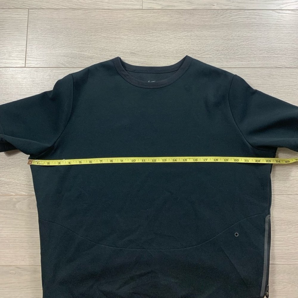 Nike Dry Black Short Sleeve Training Sweater Top - Picture 9 of 11